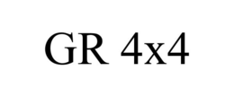 GR 4X4 trademark