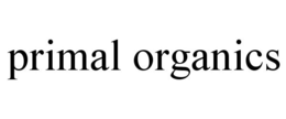 PRIMAL ORGANICS trademark