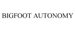 BIGFOOT AUTONOMY trademark