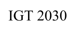 IGT 2030 trademark