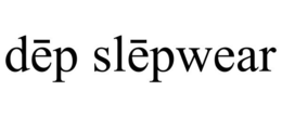DEP SLEPWEAR trademark