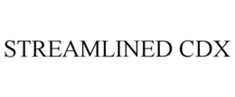 STREAMLINED CDX trademark