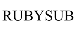 RUBYSUB trademark