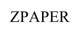 ZPAPER trademark