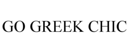GO GREEK CHIC trademark