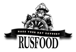MAKE YOUR DAY SAVOURY RUSFOOD trademark