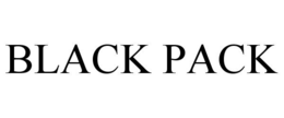 BLACK PACK trademark
