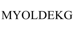 MYOLDEKG trademark