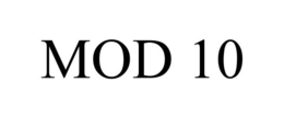 MOD 10 trademark
