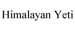 HIMALAYAN YETI trademark