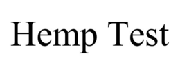 HEMP TEST trademark