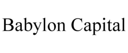 BABYLON CAPITAL trademark