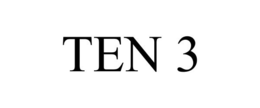 TEN 3 trademark
