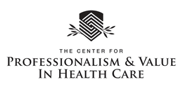 THE CENTER FOR PROFESSIONALISM & VALUE IN HEALTH CARE trademark