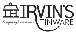 IH IRVIN'S TINWARE DESIGNS BY IRVIN HOOVER trademark