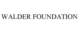WALDER FOUNDATION trademark