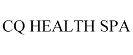 CQ HEALTH SPA trademark