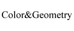 COLOR&GEOMETRY trademark