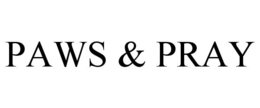 PAWS & PRAY trademark