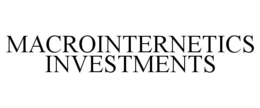 MACROINTERNETICS INVESTMENTS trademark