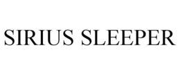 SIRIUS SLEEPER trademark