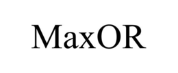 MAXOR trademark