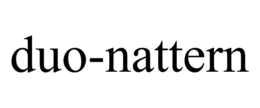 DUO-NATTERN trademark