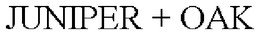 JUNIPER + OAK trademark