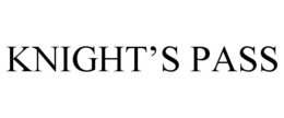 KNIGHT'S PASS trademark