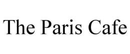 THE PARIS CAFE trademark