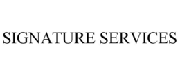 SIGNATURE SERVICES trademark