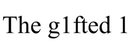 THE G1FTED 1 trademark