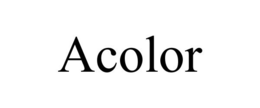 ACOLOR trademark