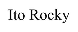 ITO ROCKY trademark
