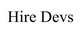 HIRE DEVS trademark