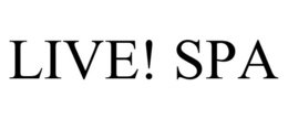 LIVE! SPA trademark