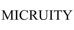 MICRUITY trademark