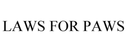 LAWS FOR PAWS trademark