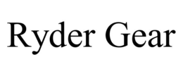 RYDER GEAR trademark