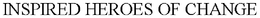 INSPIRED HEROES OF CHANGE trademark