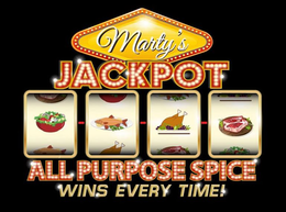 MARTY'S JACKPOT ALL PURPOSE SPICE WINS EVERY TIME! trademark