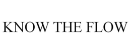 KNOW THE FLOW trademark