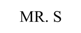 MR. S trademark
