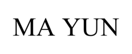 MA YUN trademark