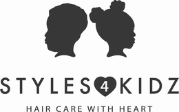 STYLES 4 KIDZ HAIR CARE WITH HEART trademark