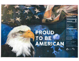 PROUD TO EB AMERICAN trademark