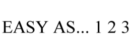 EASY AS... 1 2 3 trademark