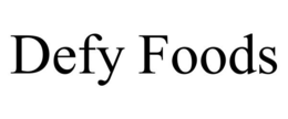 DEFY FOODS trademark