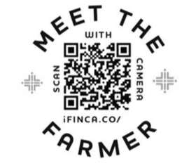 MEET THE FARMER SCAN WITH CAMERA IFINCA.COM/ trademark