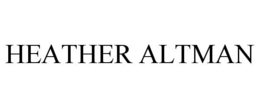 HEATHER ALTMAN trademark